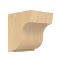 Designs Of Distinction Small Simplicity Corbel - White Oak 01607005WK1